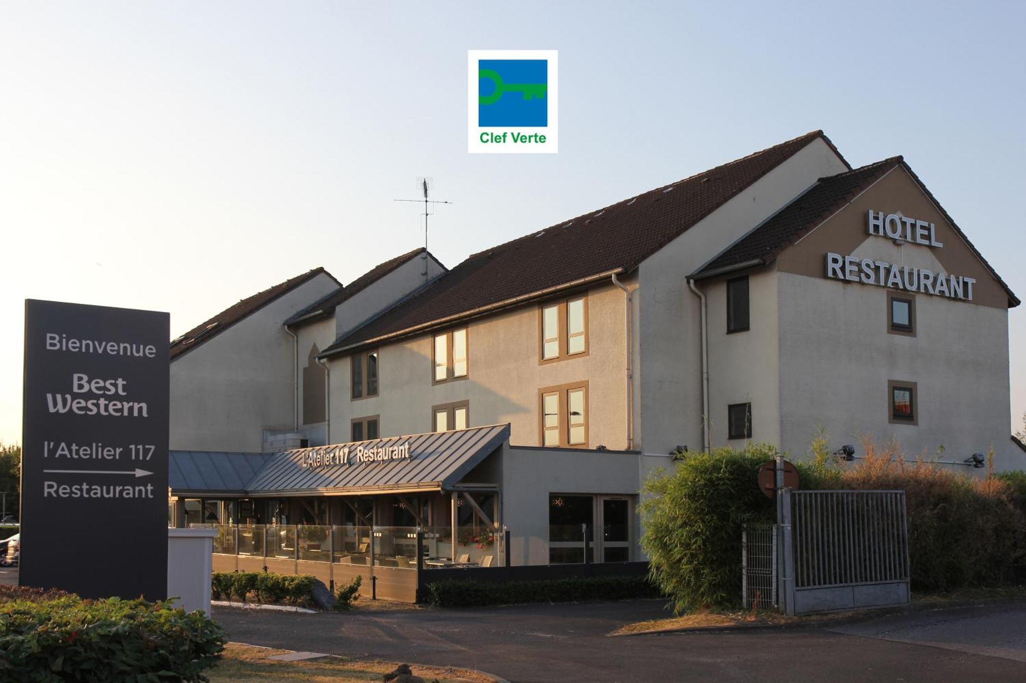 Best Western L'Atelier 117 Maubeuge Eksteriør bilde